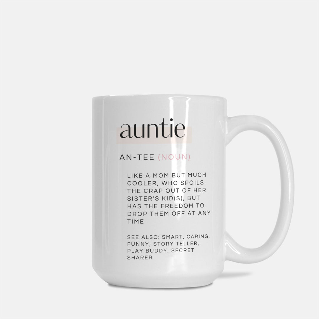 Auntie Definition - Mug 15oz.