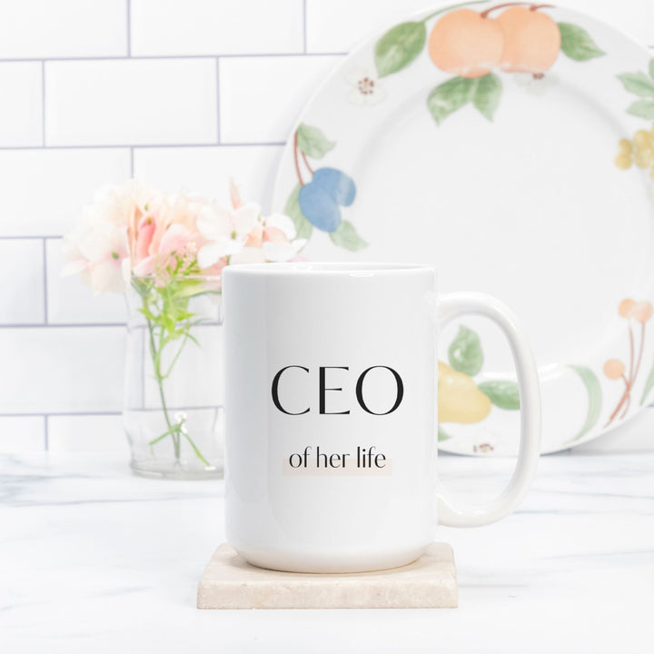 CEO Of Her Life - Mug 15oz.