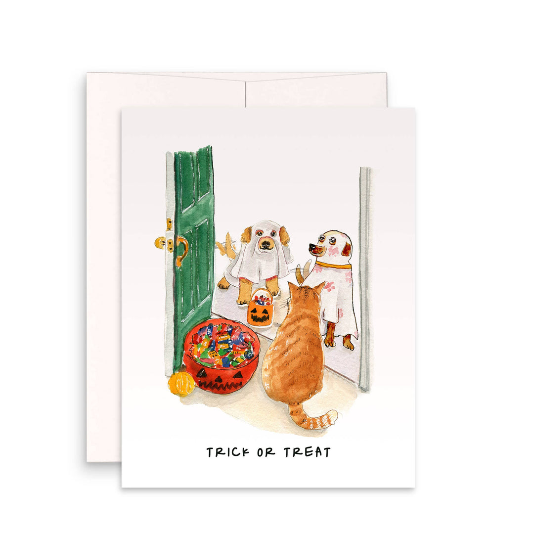 Trick Or Treat - Halloween Card