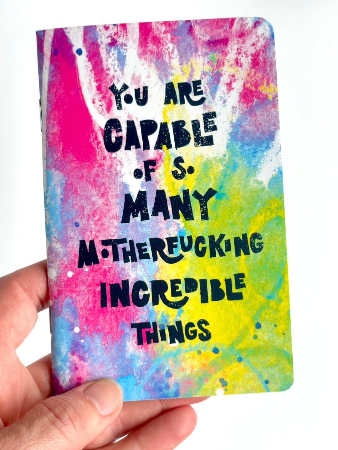 Capable of So Many Incredible Things Pocket Notebook