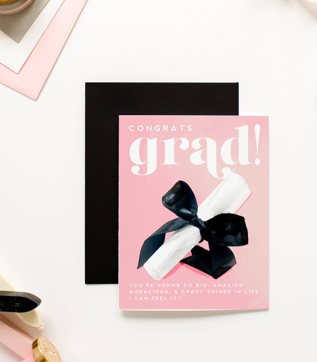 Congrats Grad - Amazing Things, Graduation Celebration Card