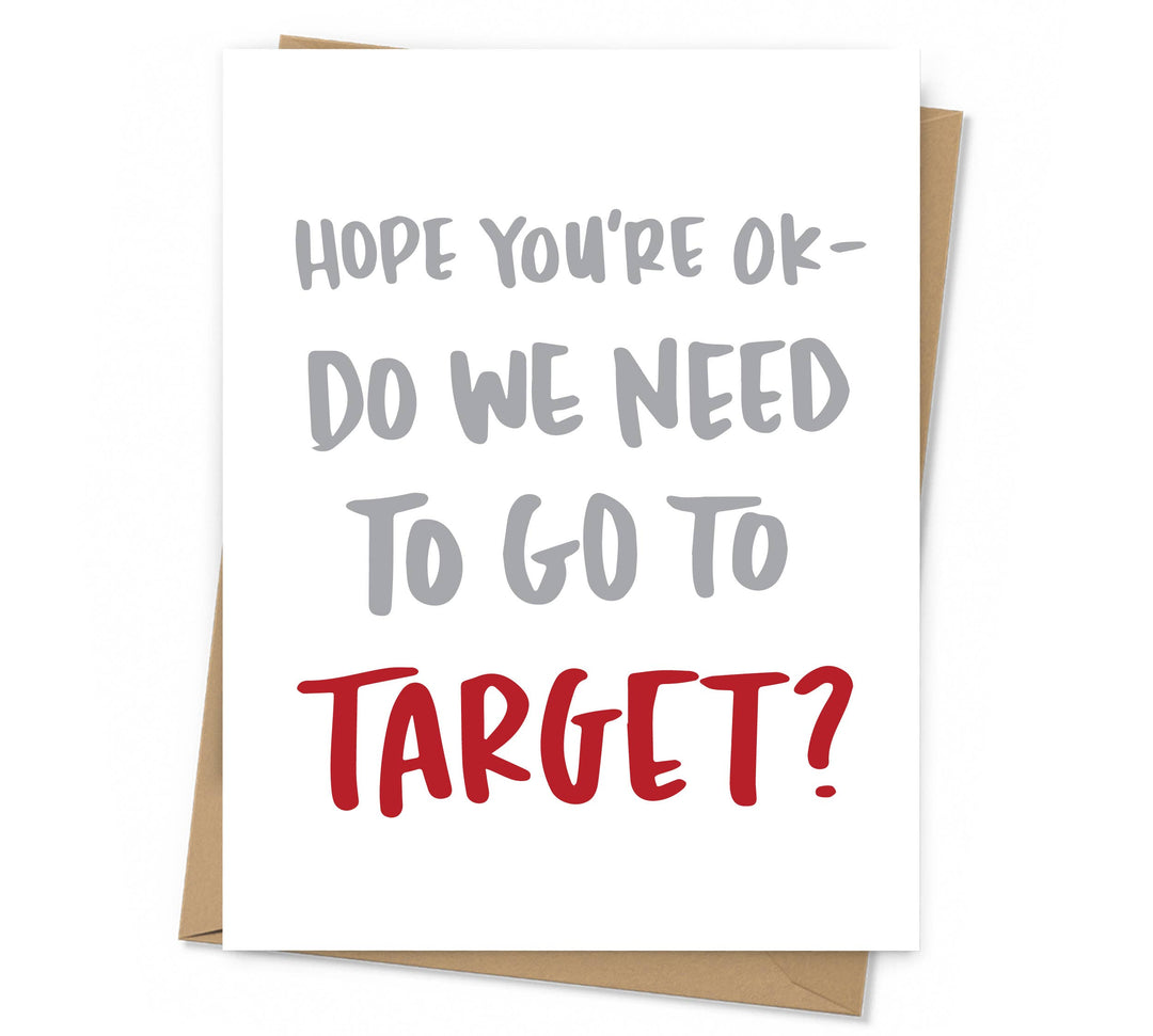 Target Sympathy Card