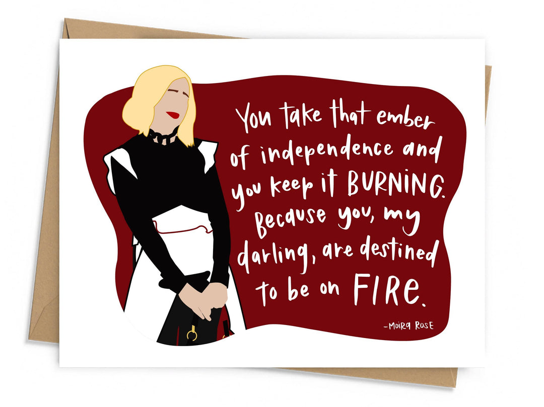 Ember of Independence Quote Card