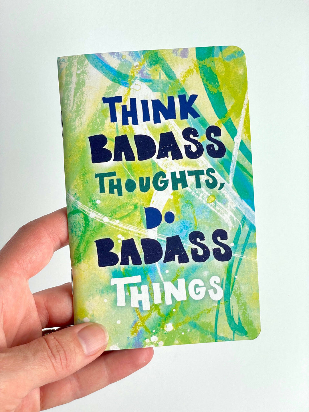 Think Badass Thoughts Do Badass Things Pocket Notebook