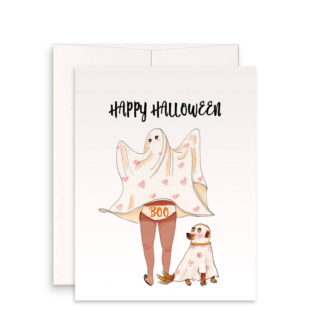 Halloween Boo Booty - Halloween Card