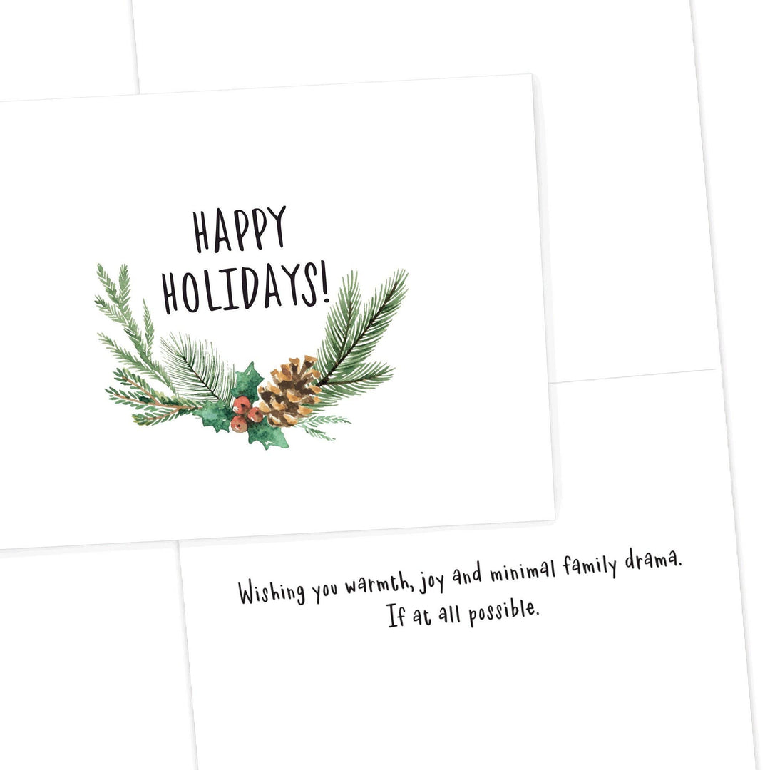 Holiday Family Drama Card