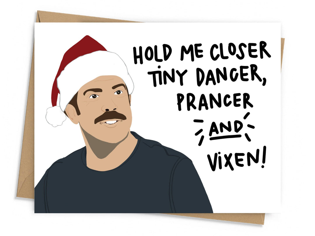 Ted Lasso Tiny Dancer Holiday Card